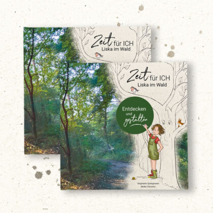 Produktbild, Cover Liska im Wald und Kreativheft im Bundle